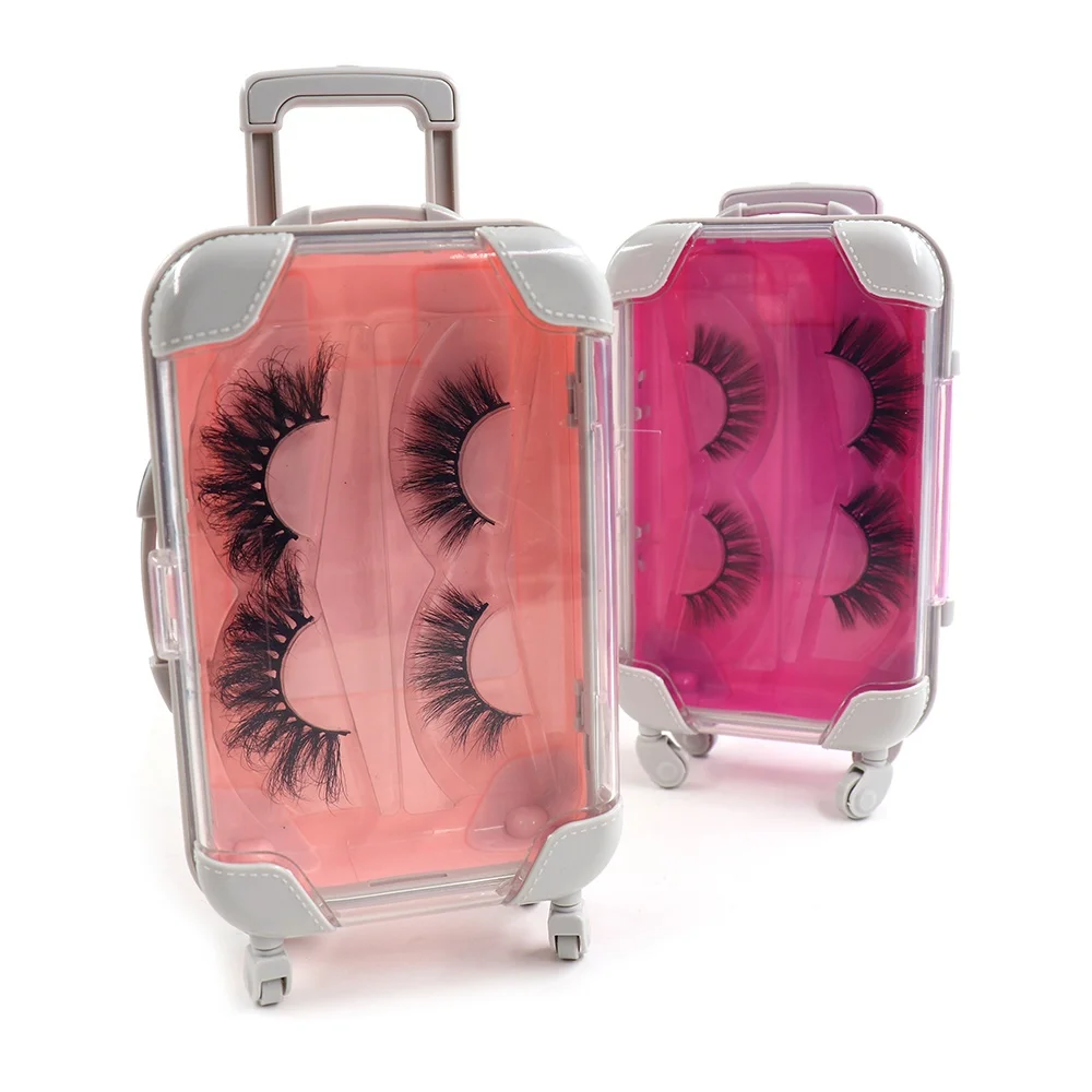 

Wholesale 25MM Mink Eyelashes Vendor Natural Fluffy Wispy Soft Thick Soft 3D Mink False Lashes