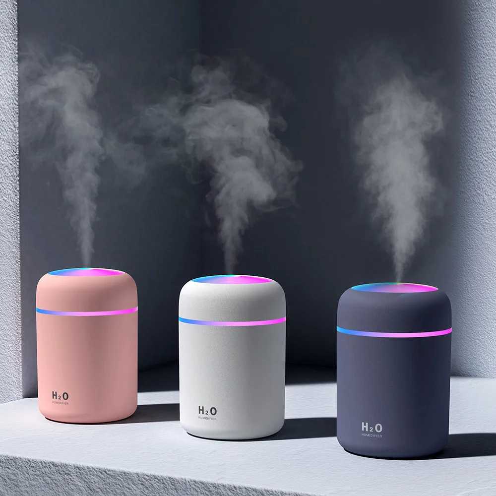 

Portable Stand water 5v car air humidifier usb humidifier, White
