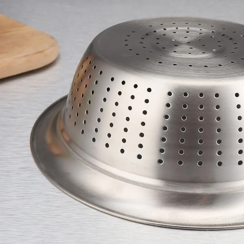 多功能不锈钢蔬菜水果清洗滤锅厨房过滤器大米漏勺