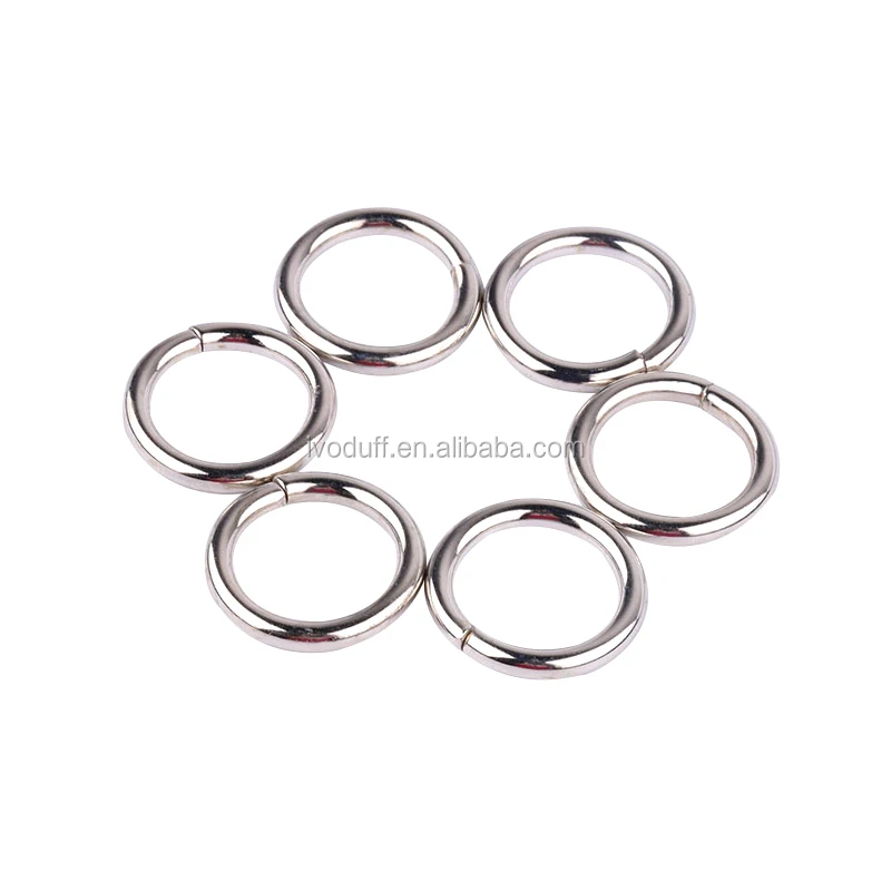 

Shiny Metal O ring/38mm Zinc alloy O ring for Handbag, Gold