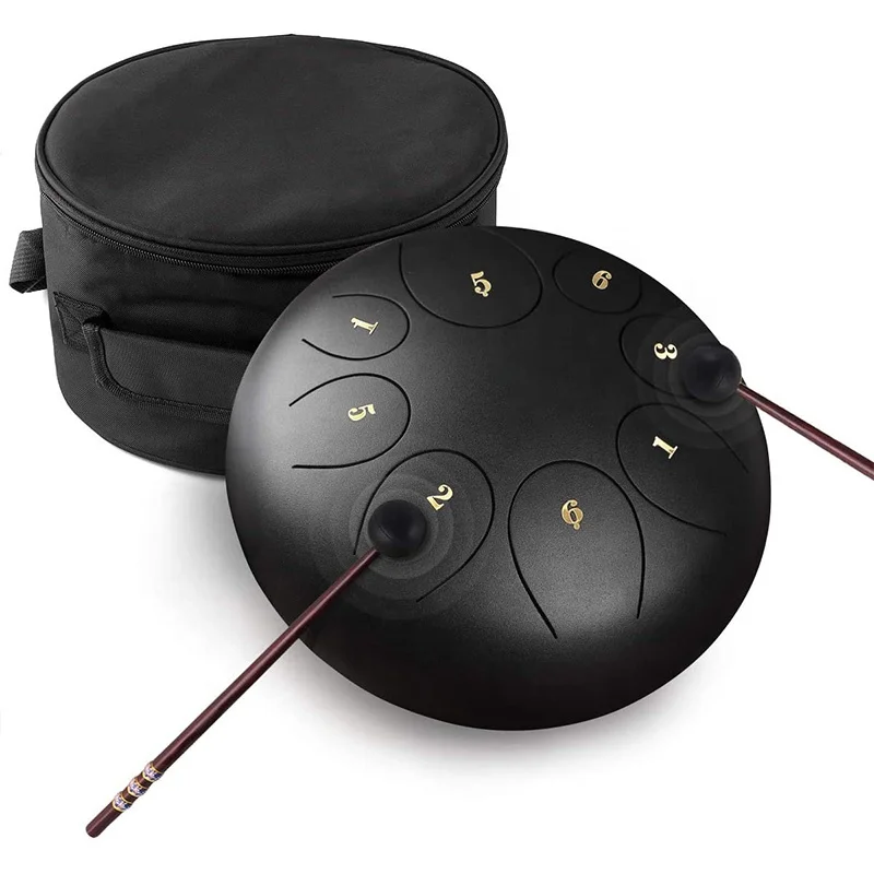 

UKETA percussion instruments 6 inch handpan steel tongue drum