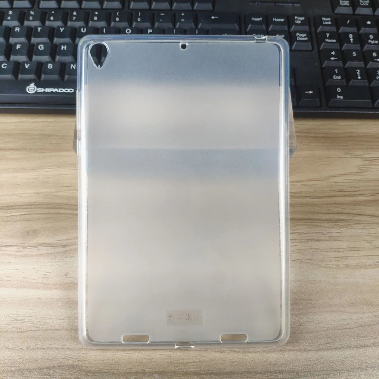 

Eco-Friendly Matte Edge Transparent High Clear Soft TPU Silicone Tablet Back Cover Case For Xiaomi MiPad 8.0