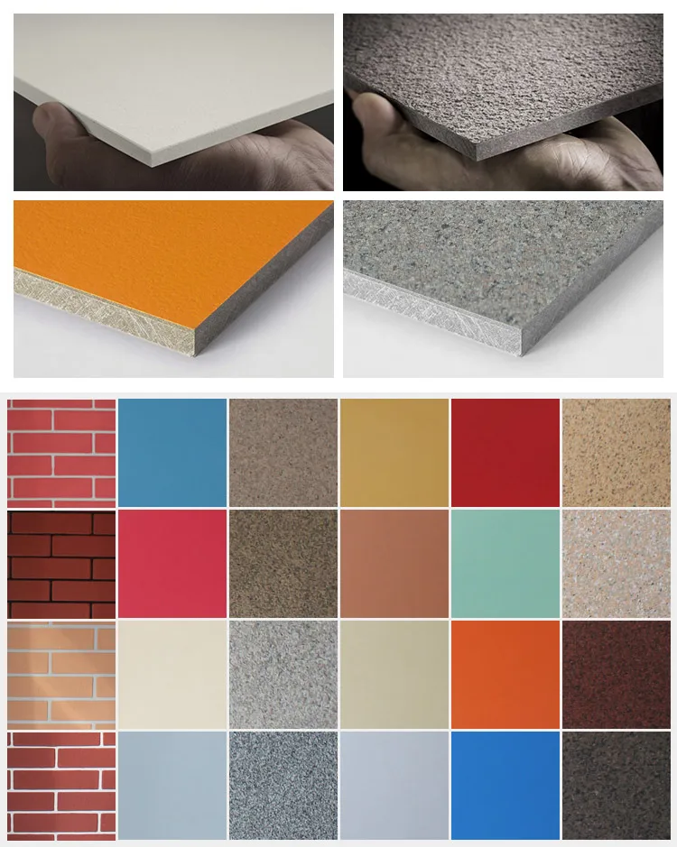 Styles of fiber cement boards
