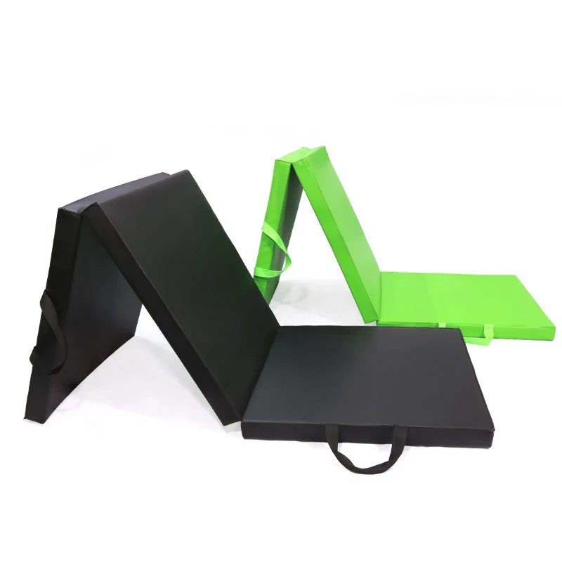 

Vivanstar ST6552 Three-folded Multi-function Exercise Gym Exercise Mat Thick, Green, black, customized color
