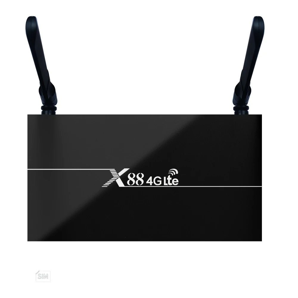 

X88 Android TV box 4G LTE RK3328 tv box 4G Lte Quad Core 2G DDR3 16G eMMC 4k media player with 2.4G wifi