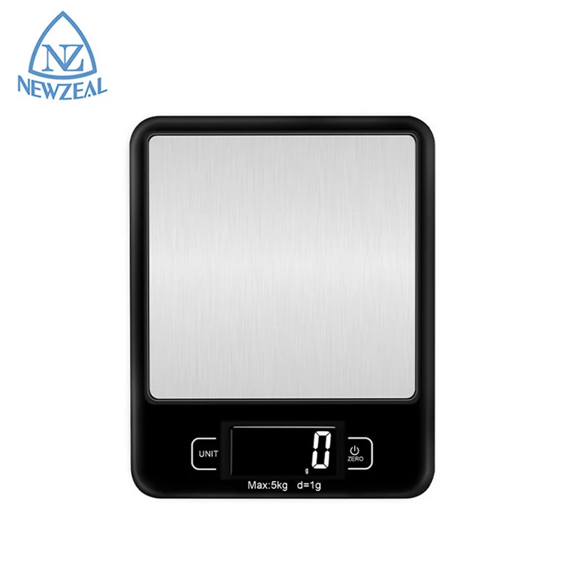 

Good Quality Multifunction 5Kg Digital Nutrition Weight Electronic Kitchen Food Weighing Scale, Black/white