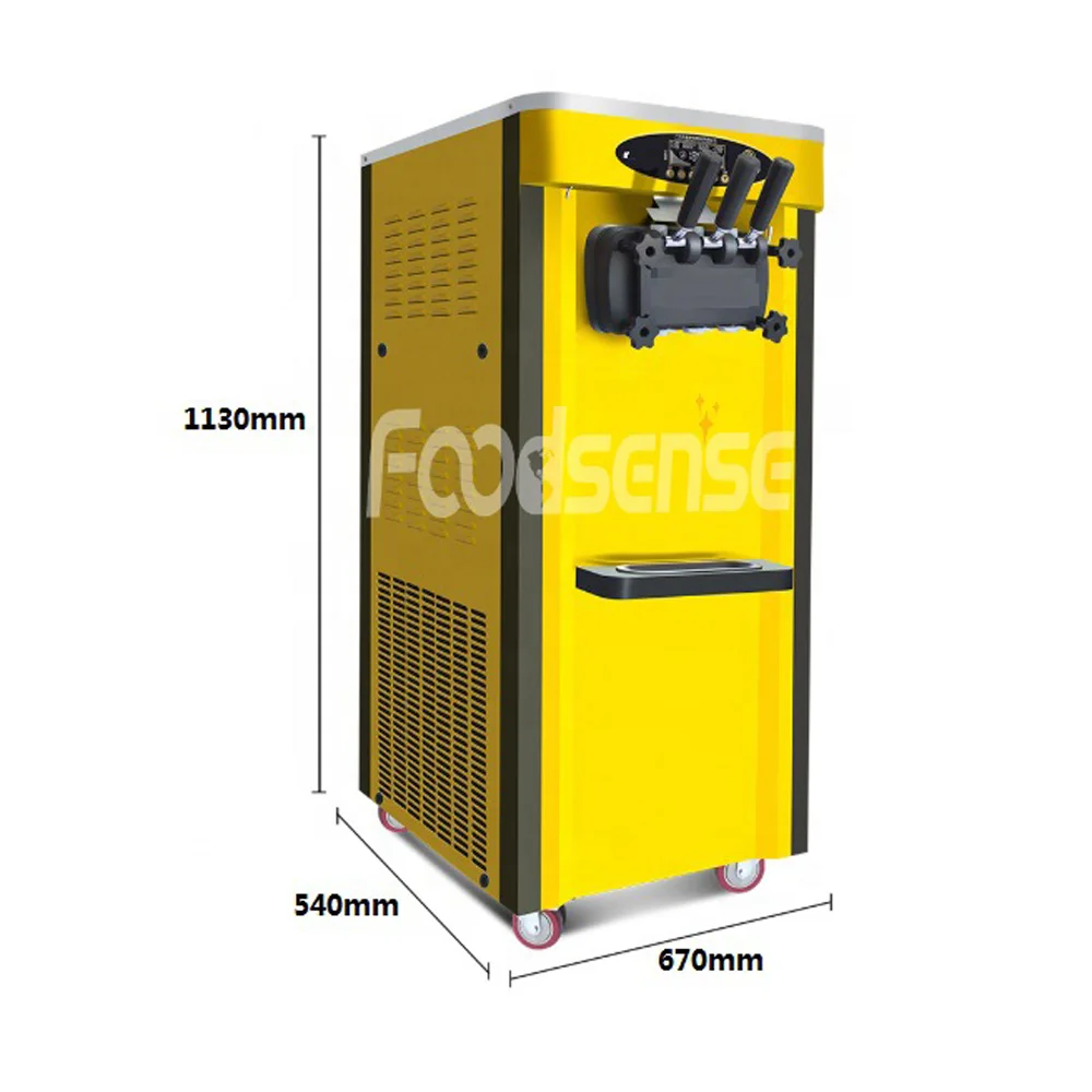 Free standing machine ice cream,Best Selling ice cream machine soft serve,ice cream maker machine
