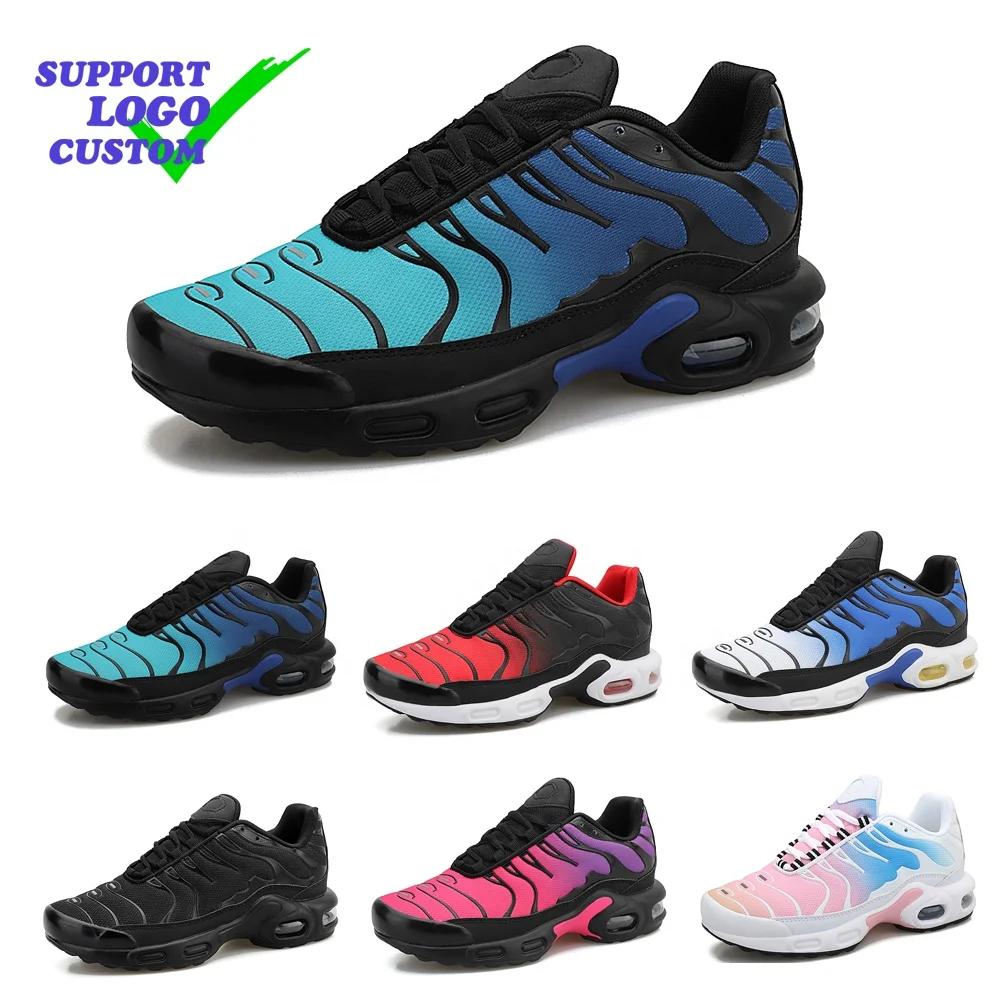 

2020 Air Cushion New fahion brand sports running shoes sneaker for men women simple young style