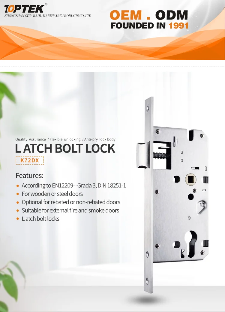 40-100MM Security Aluminum Door Lock Cylinder for Mortise Locks