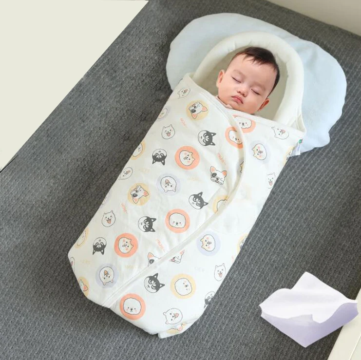 

V-coool Pure Cotton Thin Section Baby Wearable Blanket Interlock Custom Kids Sleeping Sacks Baby Sleeping Bag