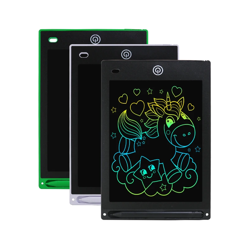 Popular Kids Drawing Pad Doodle Board 8.5inch 10inch 12inch Magic Paperless Digital Notepad Hand Writing Tablet for Kids
