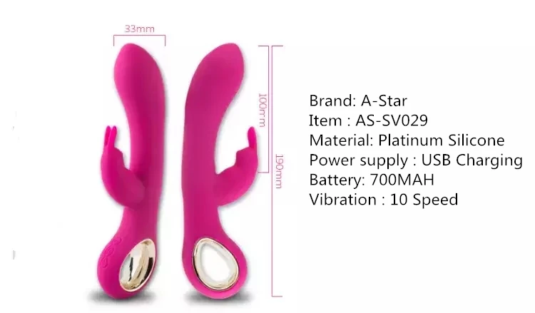 Usb Charger Heated Girls Masturbation Thrusting Rabbit Vibrator Buy