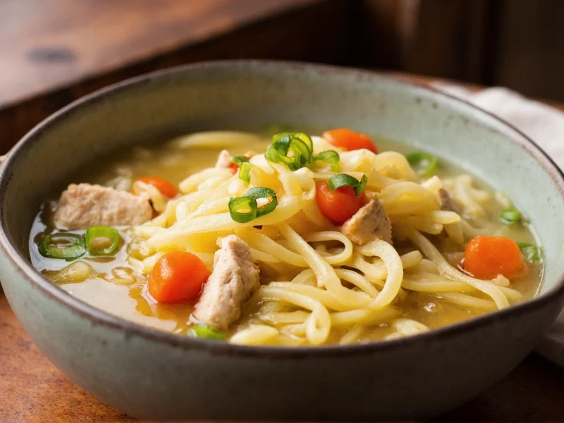 Perfect Chicken Noodle Soup with Egg Noodles Recipe