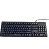 Excellent gaming light new design texture experience strong laser engraved gold plated USB connectors keyboard