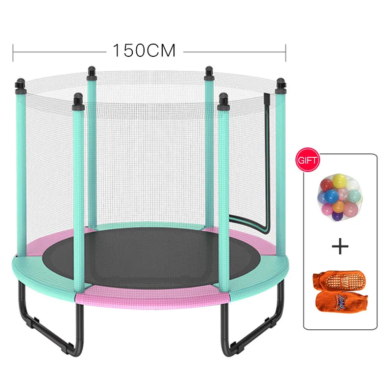 

Manufacturer Child Trampolines For Adults With Enclosures Round Tumble Trampoline, As picture