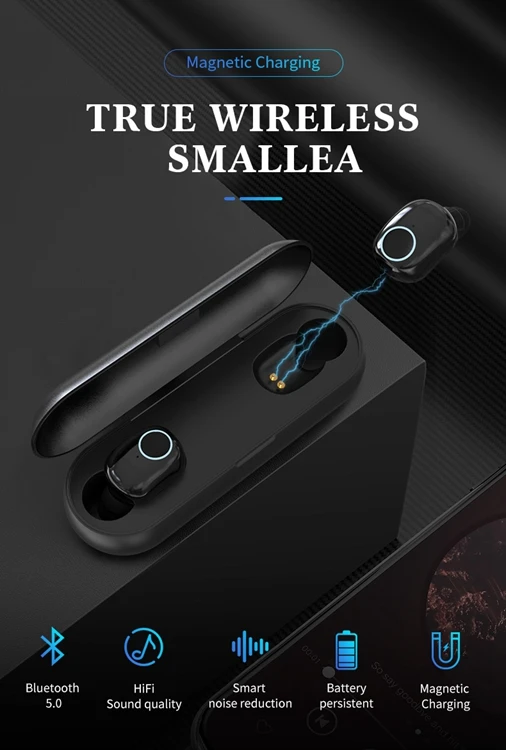 Hot Sale Wireless Earphone Helmet Blue Tooth Cable Round Shape - ANKUX.COM