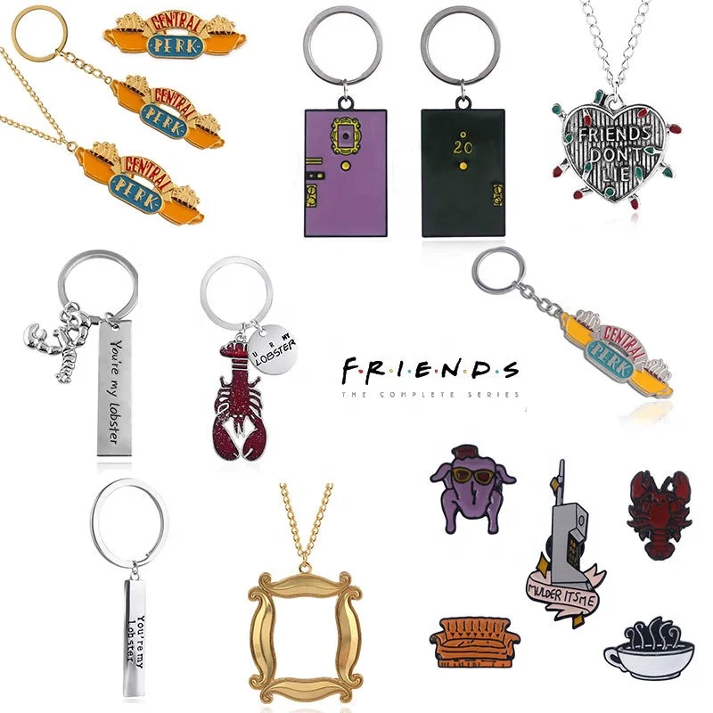 Multifunctional Badges Friends Tv Show Gifts Accessories Items