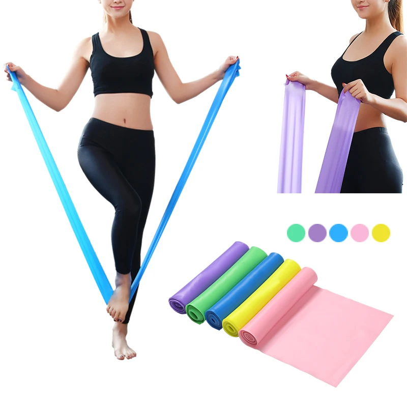 

High Elasticity Bodybuilding Natural Latex Strap Yoga Resistance Bands Belt
