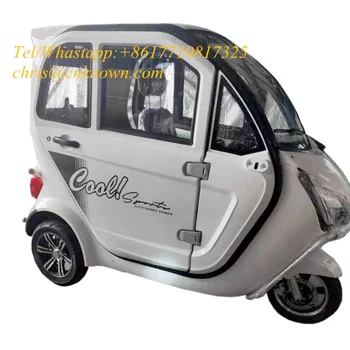 electric passenger closed tricycle