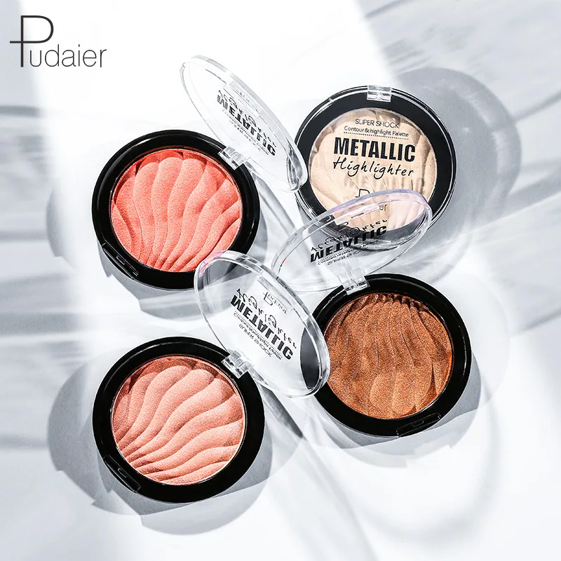 

wholesale highlighter makeup face highlighter powder private label pastel highlighter and contour pallet