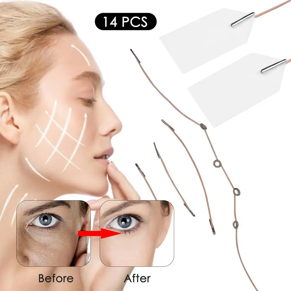 

40Pcs Invisible Secret 7 Loves Neck Jaw Instant Refillmark Traynor Miracle V Shape Face Lift Tapes