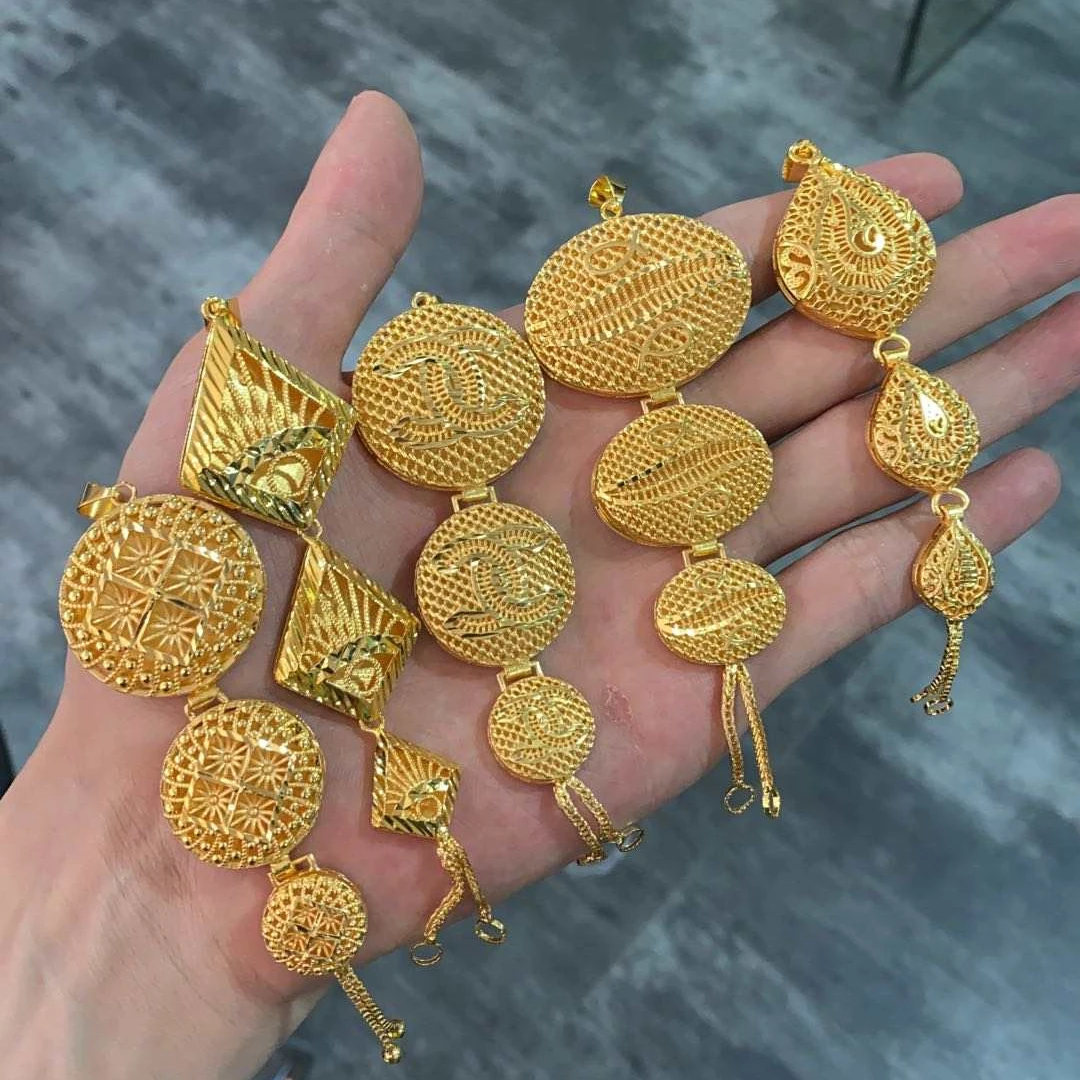

JXX JDZ-28 Real Picture Custom Wholesale High Quality Supplier Middle East Vintage Necklace Charm Pendants