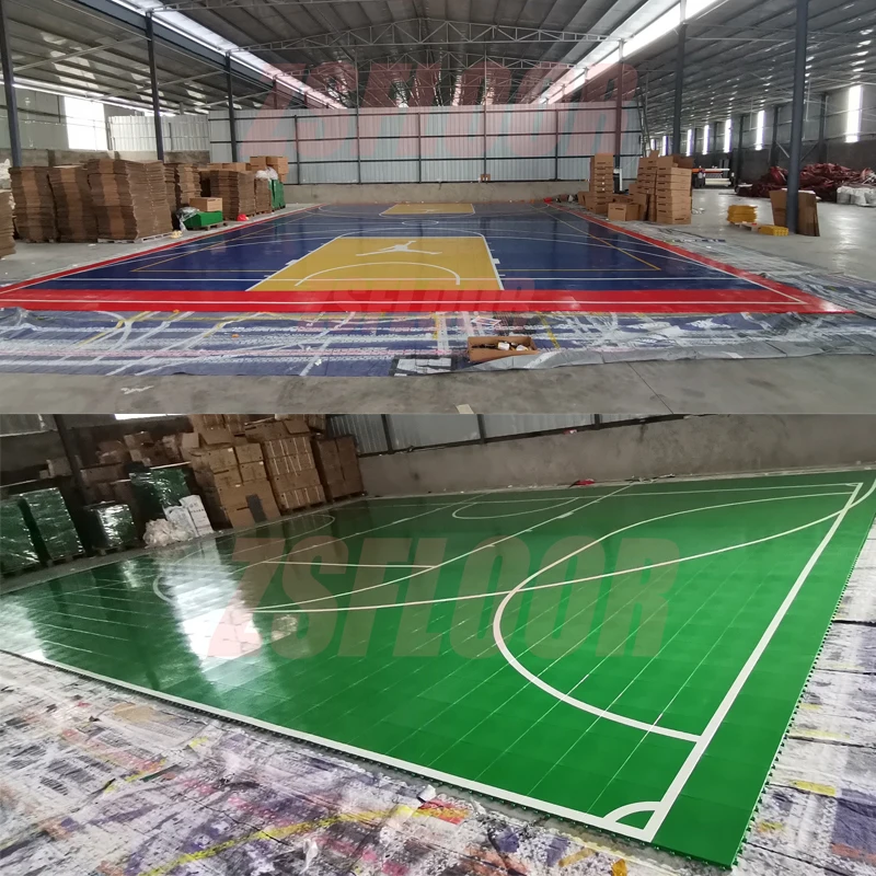 

anti-UV heat-tolerance flooring tiles for basketball court outdoor