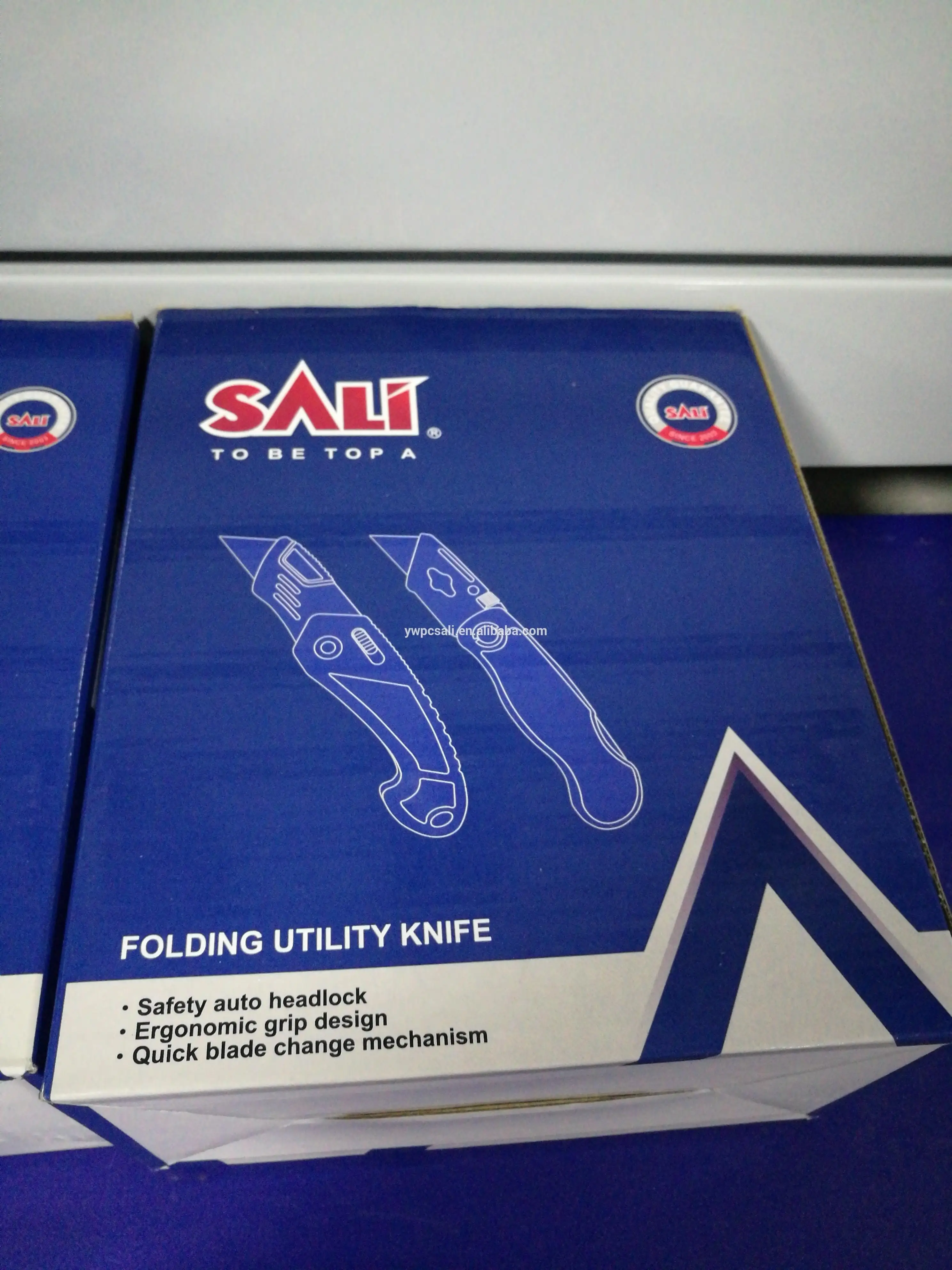 Sali Multi Functional Portable 60mm Pocket Folding Utility Knife Box