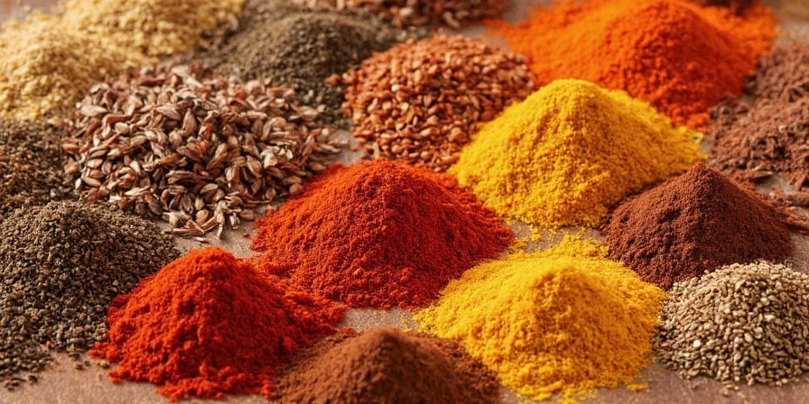 Turmeric powder in a glass jar