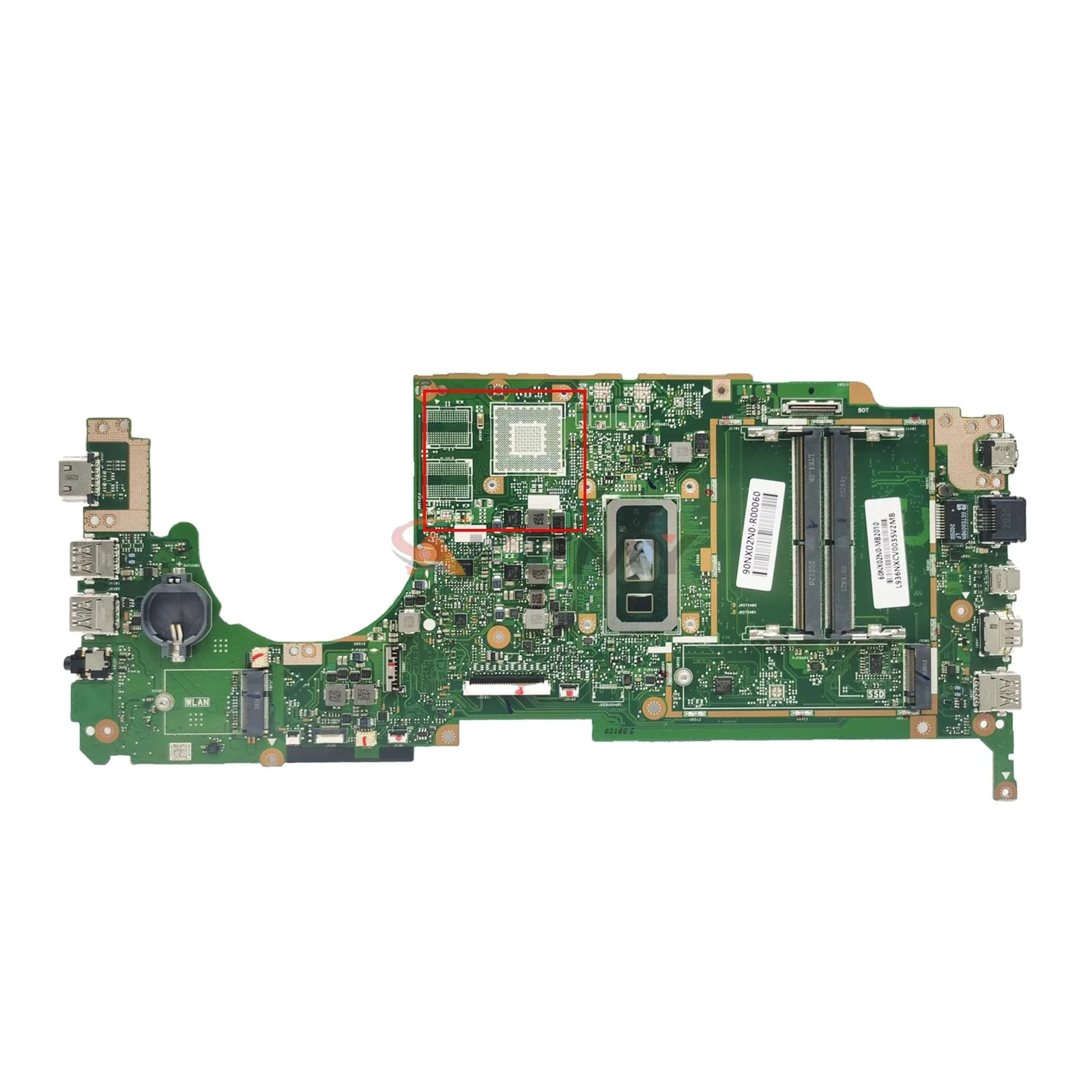 

P2451FA Mainboard For ASUS ExpertBook P2 P2451 P2451F P2451FB P2451FAW P2451FAV Laptop Motherboard With i5-10210U UMA/920MX