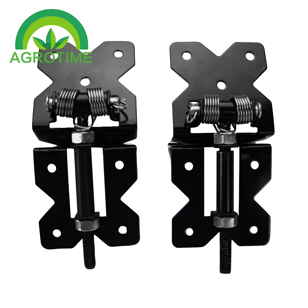 

Self Closing Stainless Steel Fence Hinge Vinyl PVC Plastic Fence Gate Hinges, Black, white