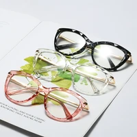 

SHINELOT M1156 Face Shape And All Match Crystal Glasses Frame Glasses Frames Use Eye Wear For Lady Eyewear Frame