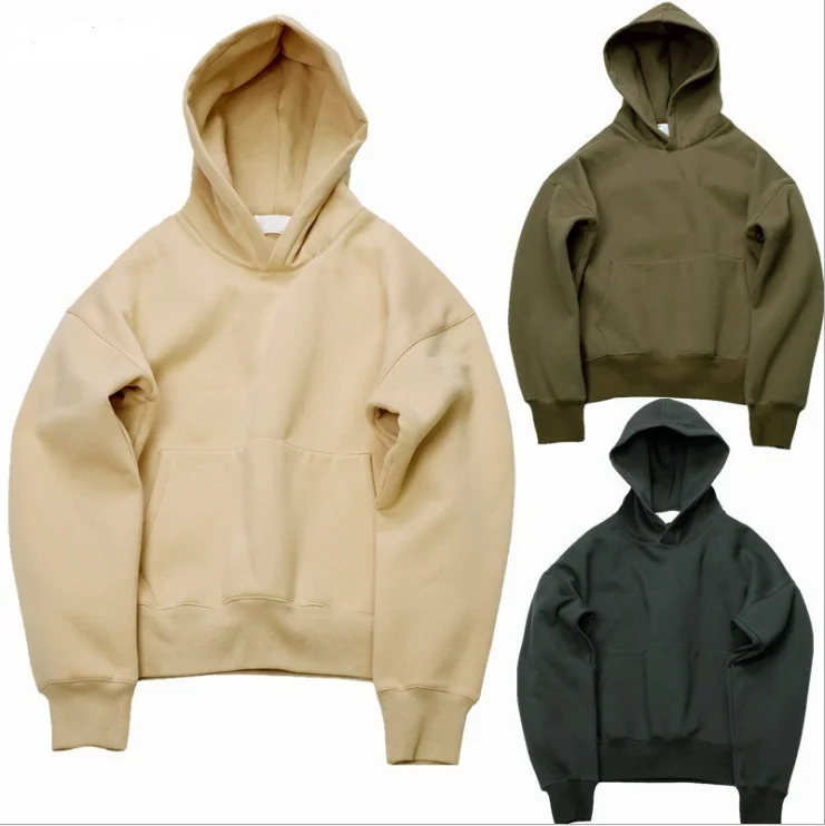 Good quality zipper hoodie men yeezy workout for high