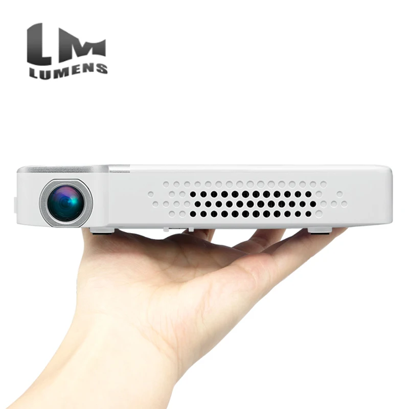 

Homeke Mini HD RD-605 projector 150ANSI lumens easy to carry home 1080P Android projector with battery