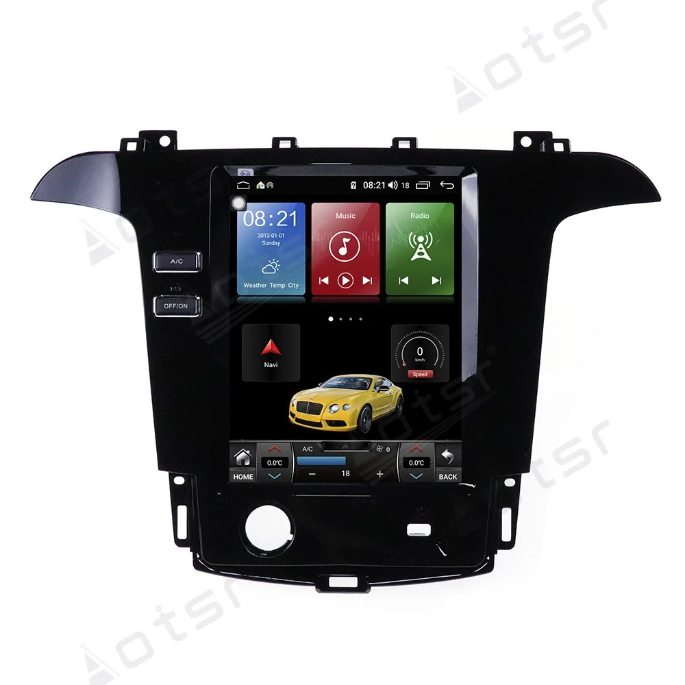 

Aotsr Tesla Screen Car Multimedia Radio Player Auto GPS Navigation For Ford Galaxy S Max 2007 - 2015