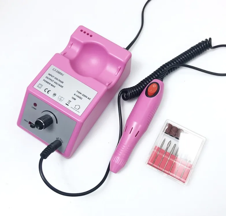 

Professional 25000RPM Desktop electric Nail file drill manicure pedicure machine, Grey ,white, black, pink and purple