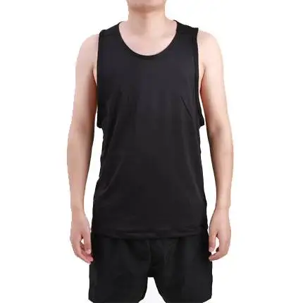 

Men's mesh quick dry Breathable night vision reflective running sleeveless T-shirt