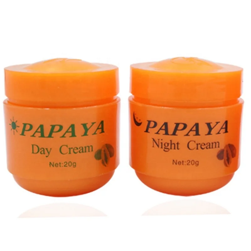 

Relieve Dry Skin Wholesale Bleaching Cream Freckle-eliminating Anti-oxidation Cream Set Papaya Skin Whitening Cream, Milk white