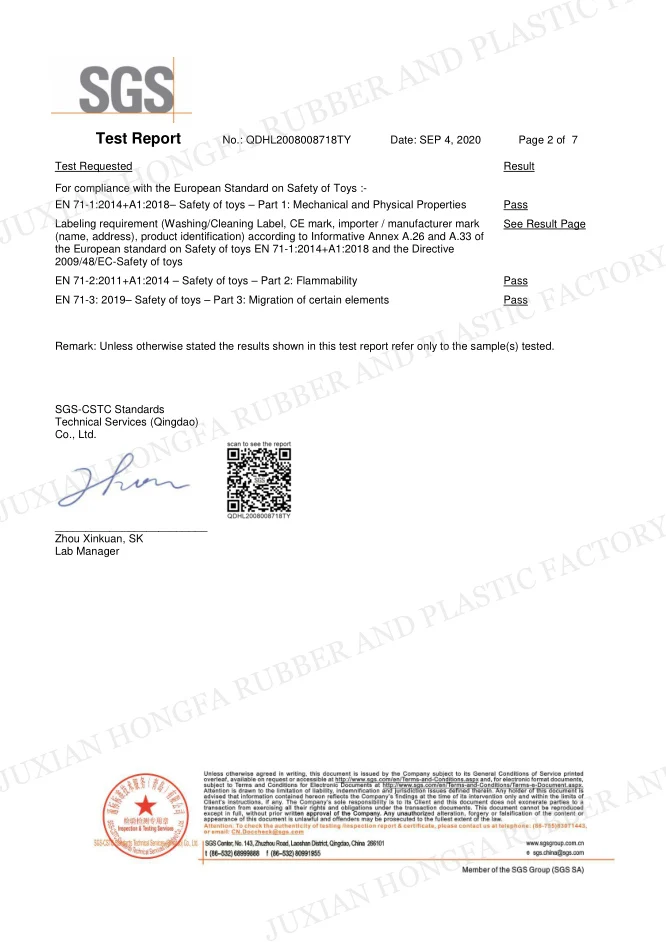 Baby Play Mat EN71 SGS