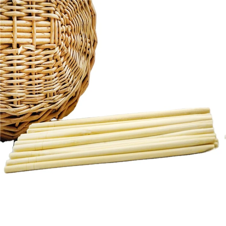 Restaurant Ecofriendly Disposable Paper Wrapped Opp Naked Packing Semi Finished Chopstick Skewer