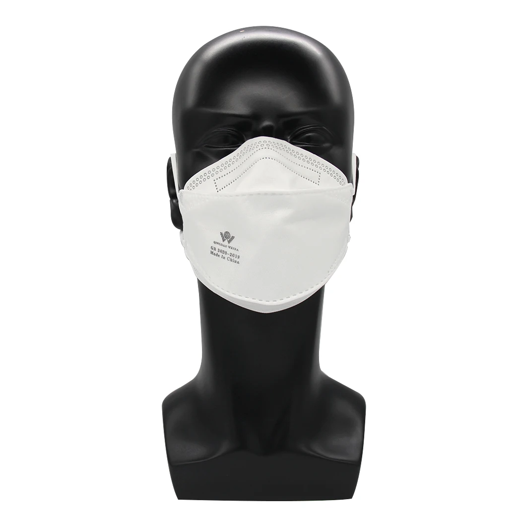 

Filter kf94-dust mask melt blow mask manufacturer china fish shape korean kf94 mask, White