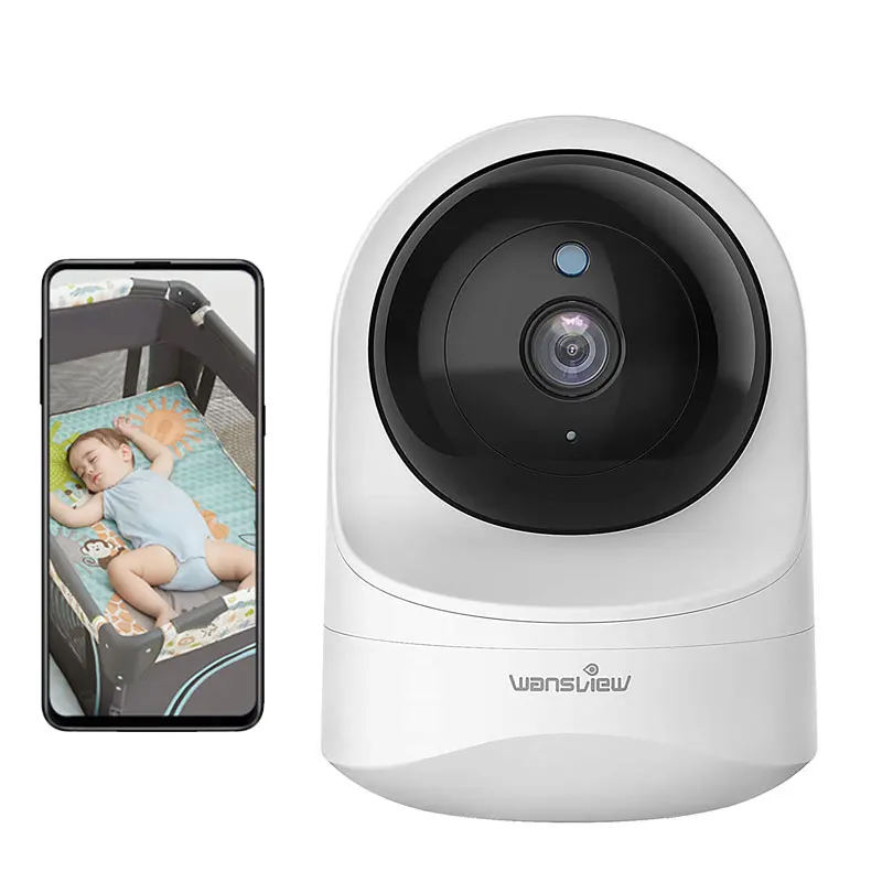 

Wansview factory hot selling 1080P HD tuya baby camera monitor cctv security ip wireless camera wifi