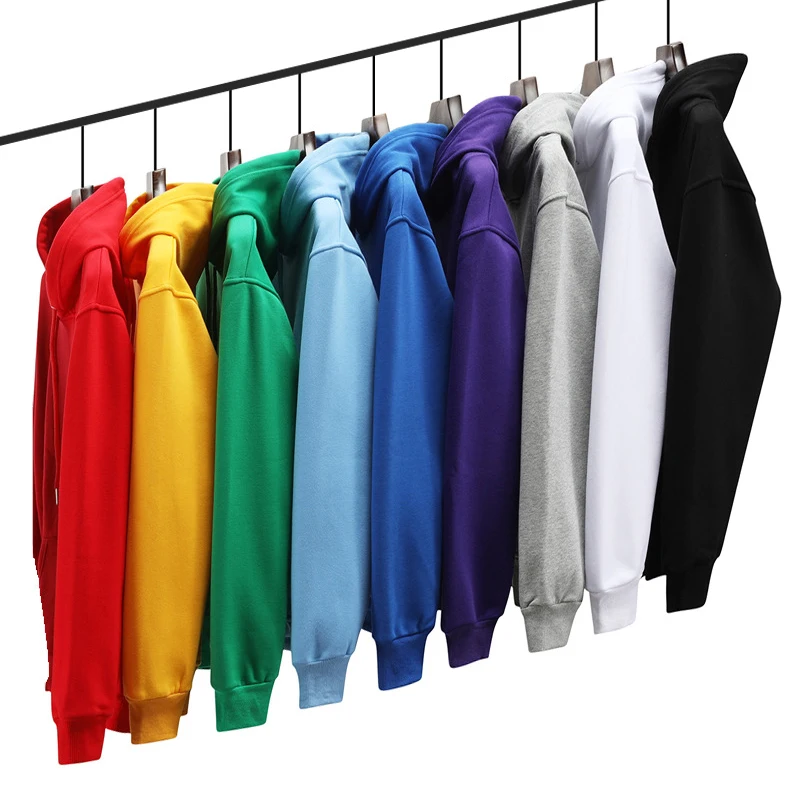 

Mens clothing oversized hoodie street wear blank 100% cotton sweatshirt custom logo men's hoodies, Multi colors/custom colors