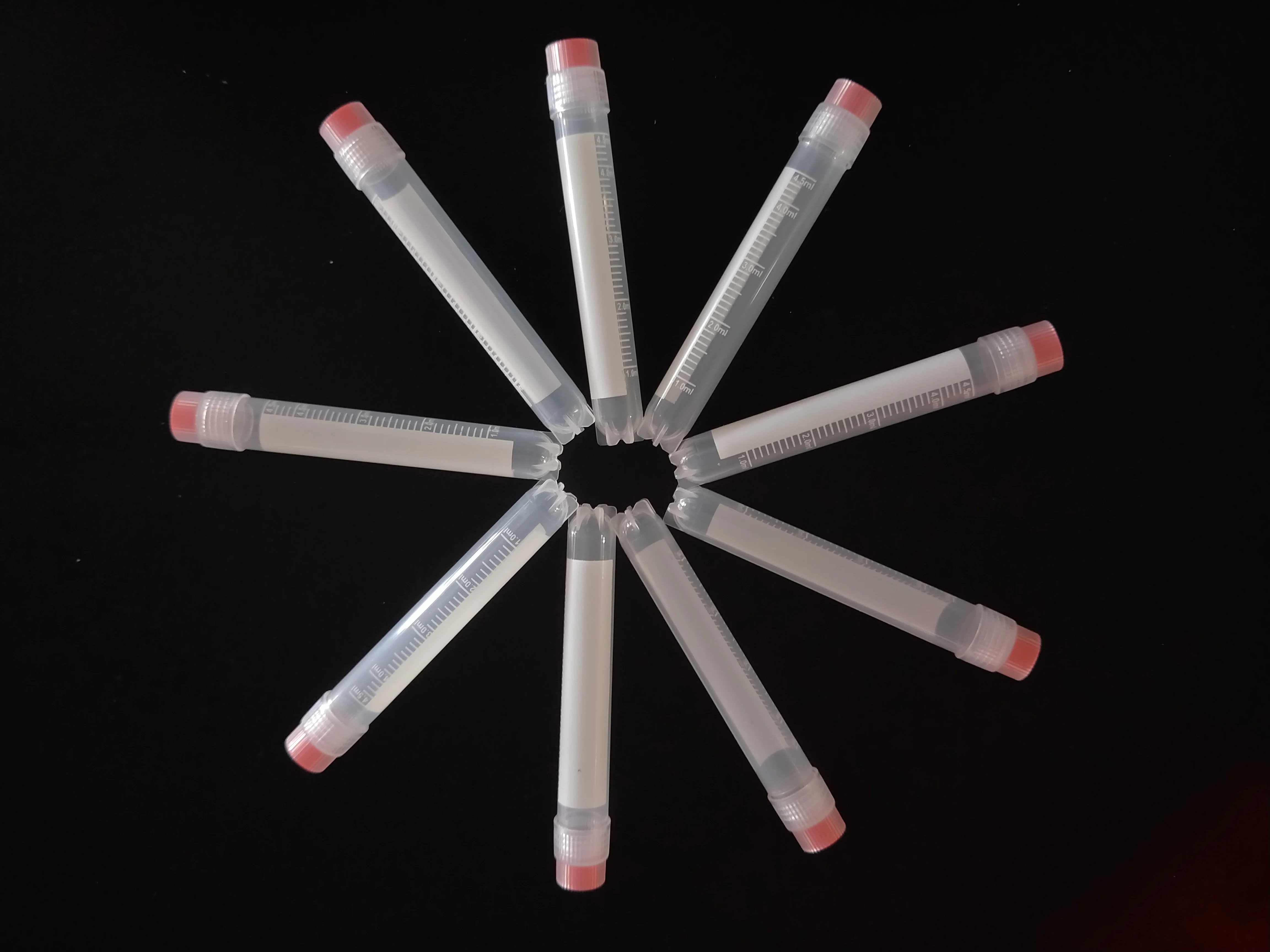 5ml medical disposable plastic lab use cryogenic vials cryovials