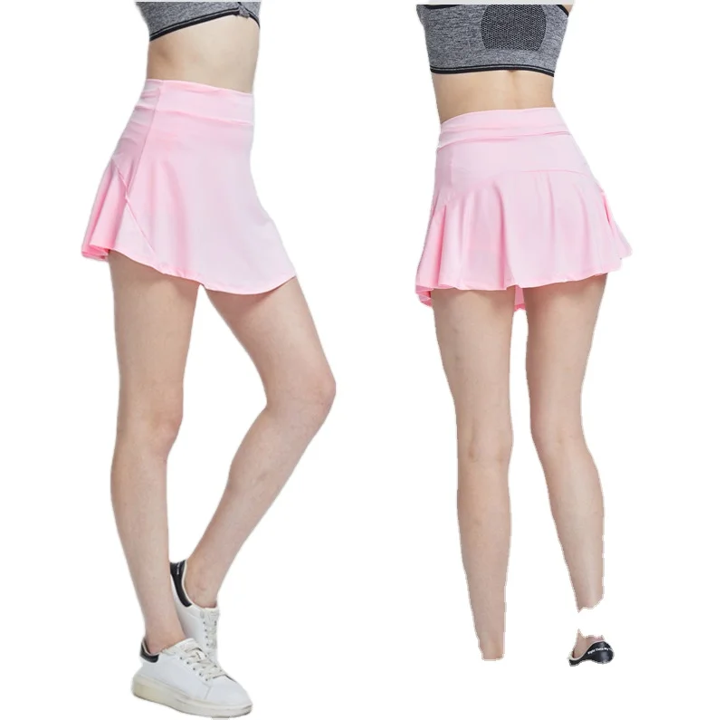 

Womens Mesh Shorts Running Active Workout Back Pleated Athletic Tennis Skort Golf Skirts with 3 Pockets