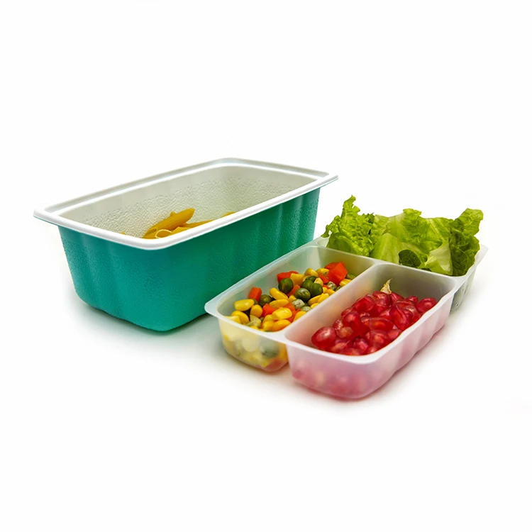 

customized colorful modern design bento cold food packaging disposable lunch box, Custom