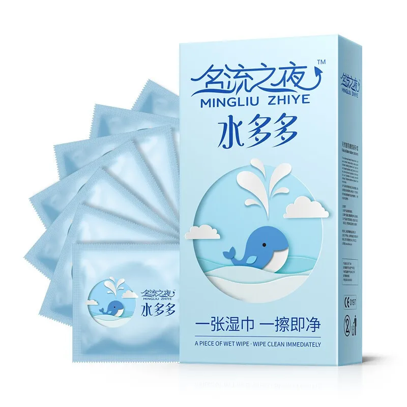 

High Quality Popular Products Men Hyaluronic Acid Pack Moisturizing Condom