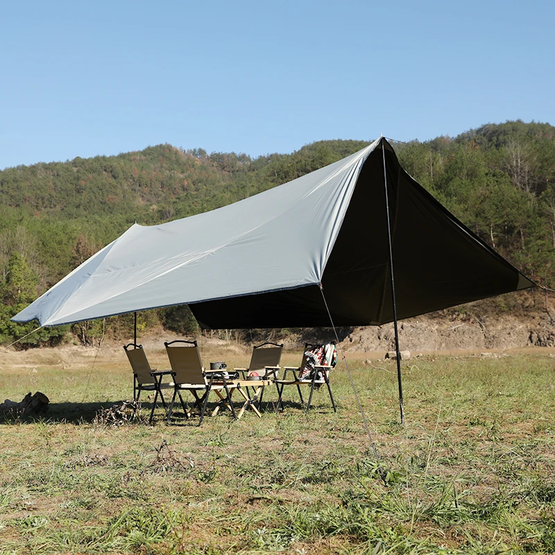 

Custom 5-6 Person Octagon Shape Waterproof Vinyl Coating Tarp Outdoor Camping Sun Shade Sail Canopy Awning Shelter