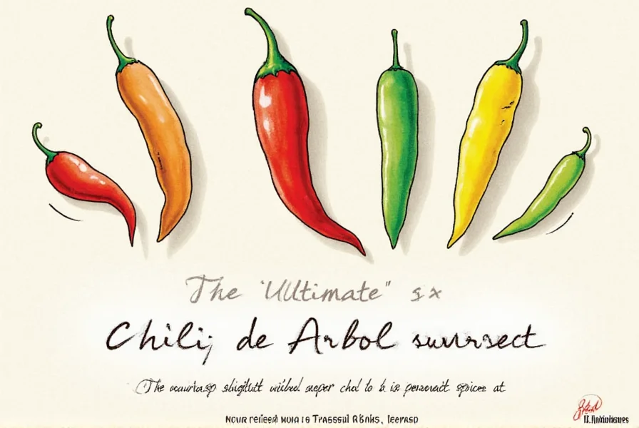 spice swap the ultimate chili de arbol substitute guide for home chefs and pros