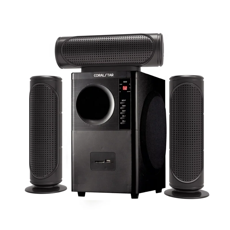 

New Arrival Factory price Home Theatre System Speakers 3.1 Professional Subwoofer Home Theater, Black